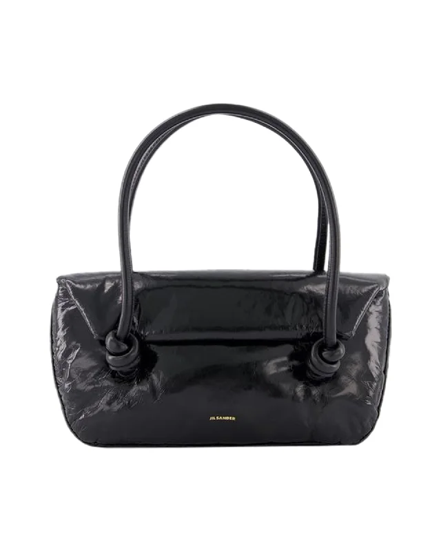 Knot Sm Shoulder Bag - Jil Sander - Leather - Black