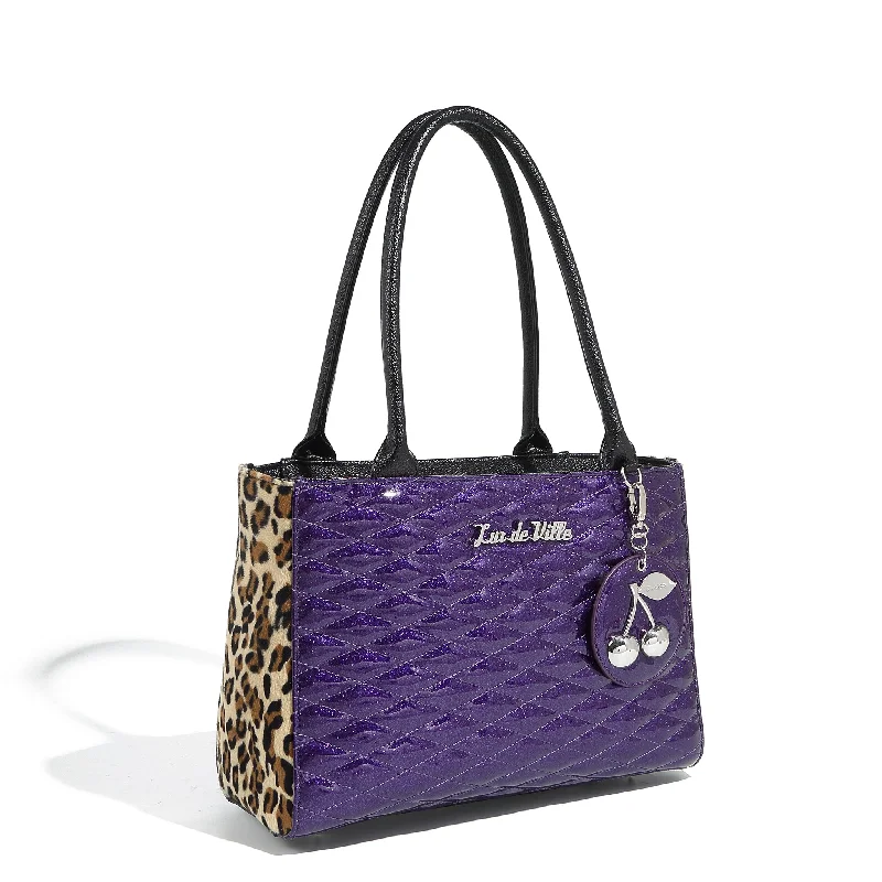 Poisonous Purple Sparkle Wild Cherry Tote