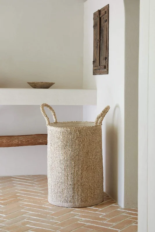 Soha Laundry Basket - Bone