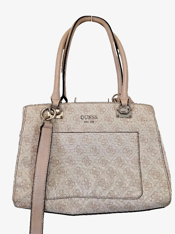 Guess Chic Monogram Shoulder Bag