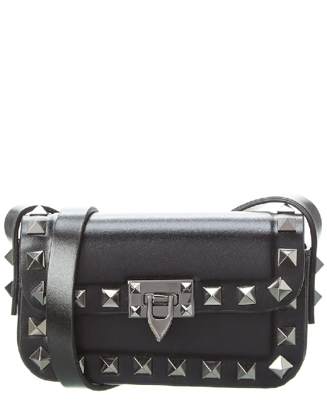 Valentino Rockstud Mini Leather Shoulder Bag