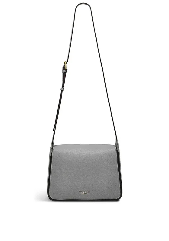 Radley Westwell Lane Flapover Crossbody Bag, Grey