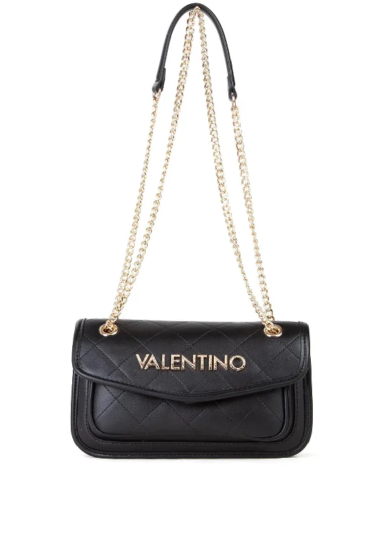 Valentino Mansion Chain Strap Shoulder Bag, Black