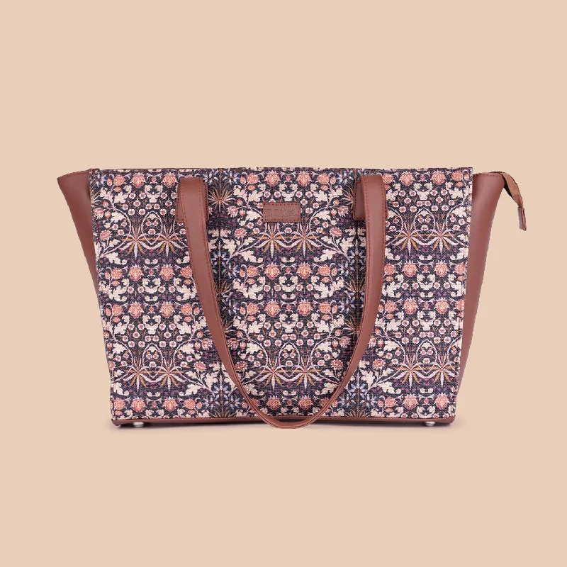 Kashmir Blooms Office Tote Bag