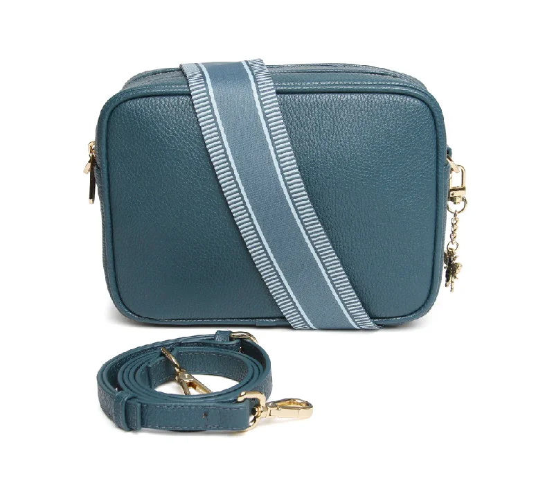 Alice Wheeler Teal Soho Cross Body Bag