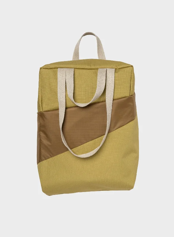 The New Tote Bag Moss & Camel Medium