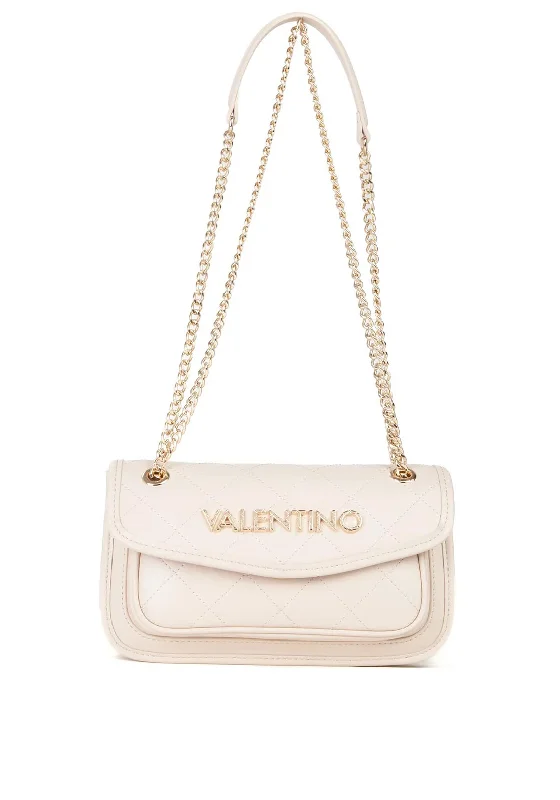 Valentino Mansion Chain Strap Shoulder Bag, Ecru