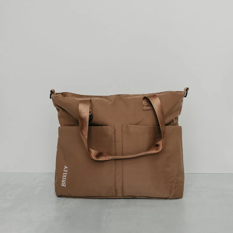 Tan Brixley Tote Bag