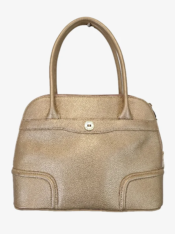 Oroton Elegant Gold Shoulder Bag