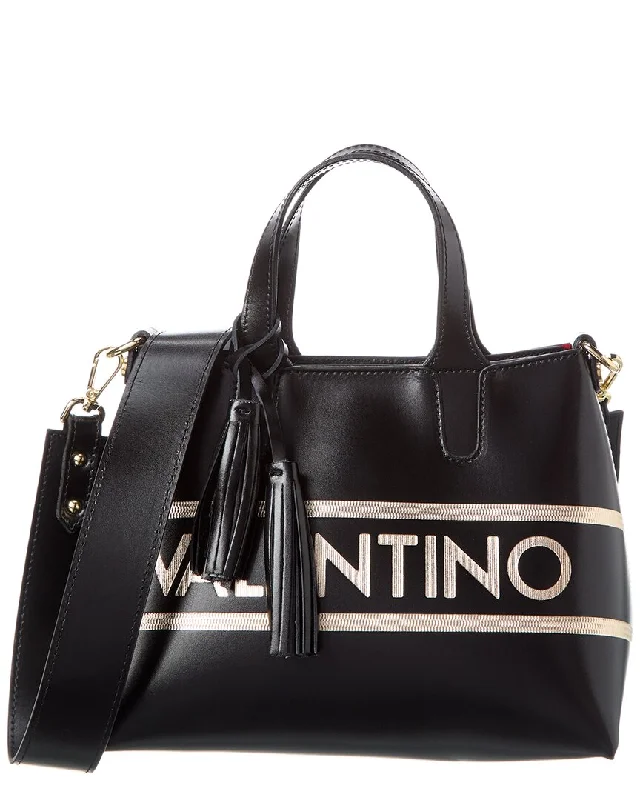 Valentino by Mario Valentino Rosette Lavoro Leather Tote