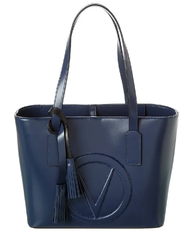 Valentino by Mario Valentino Prince Broderie Leather Tote