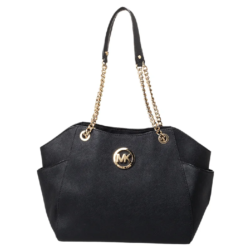 Michael Michael Kors  Leather Jet Set Tote