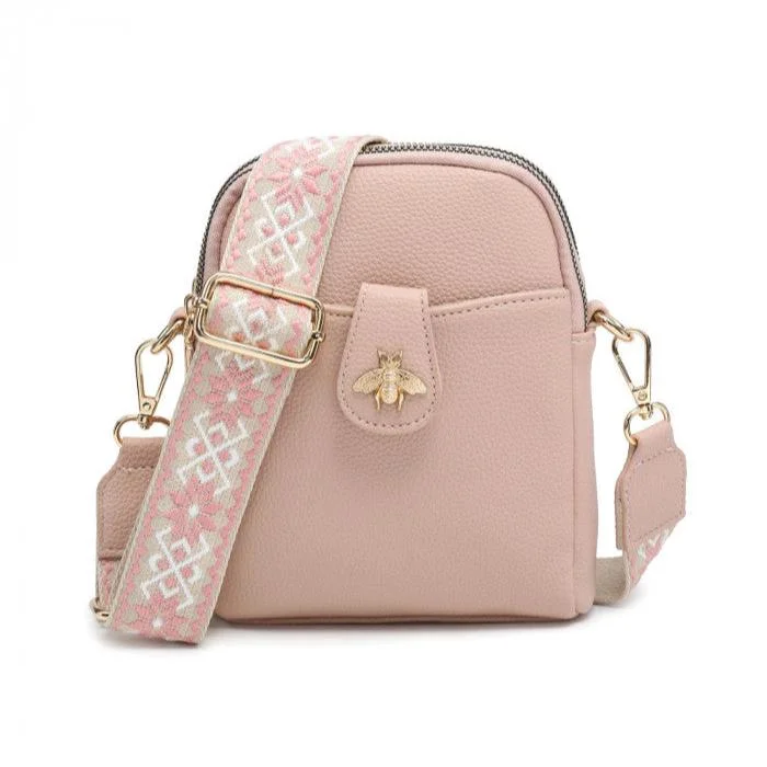 Cara Pink Cross Body Bag