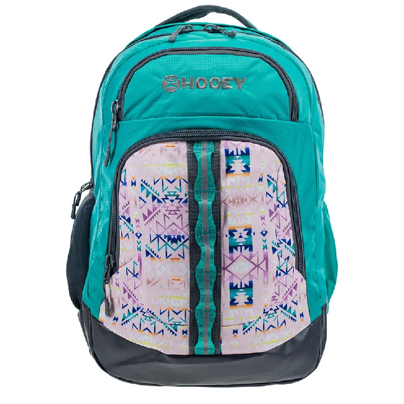 Hooey Pink & Turquoise Aztec Backpack