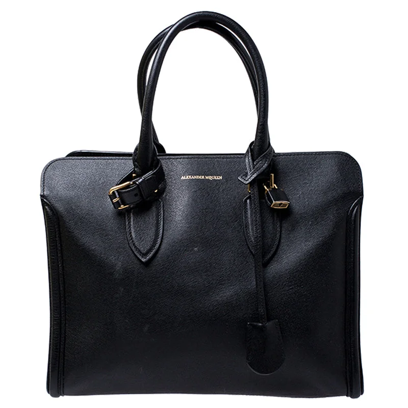 Alexander Mcqueen  Leather Heroine Open Tote