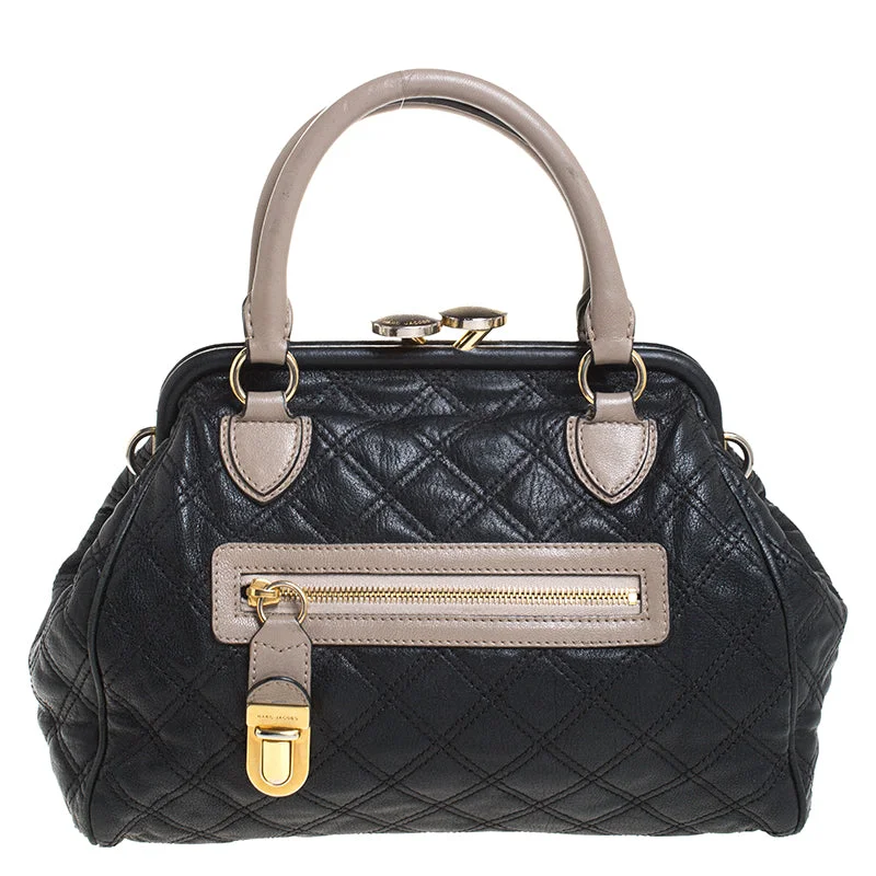 Marc Jacobs  Quilted Leather Mini Stam Satchel