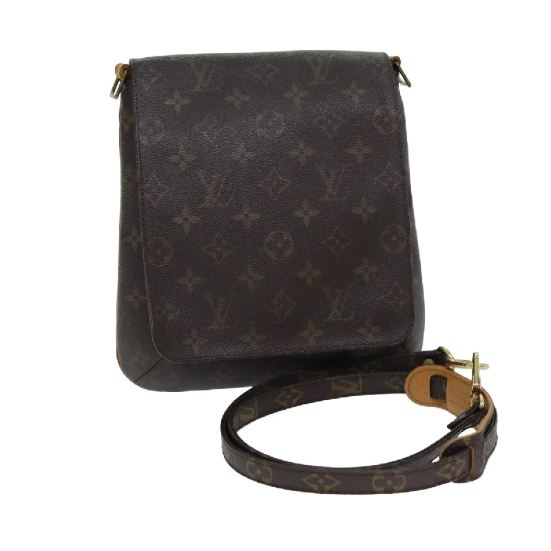 Louis Vuitton Musette Salsa  Canvas Shoulder Bag (Pre-Owned)