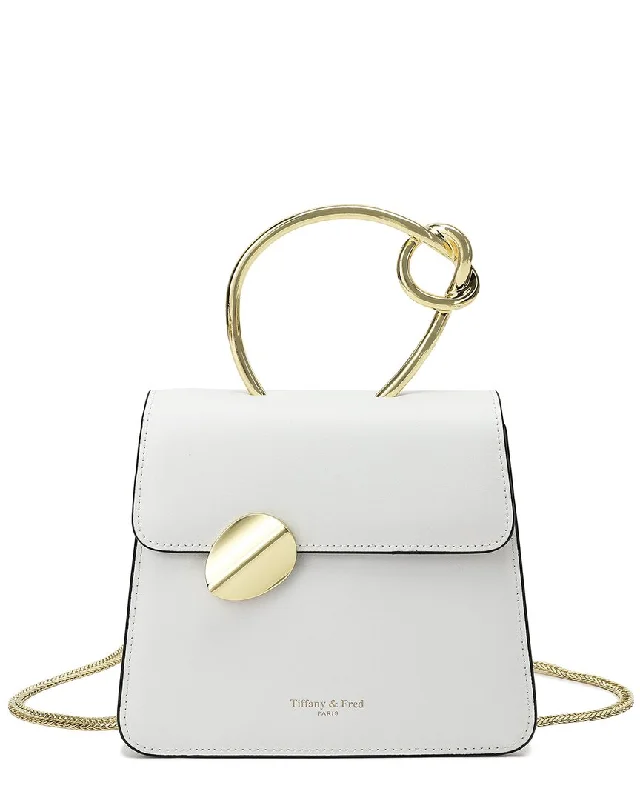 Tiffany & Fred Paris Leather Top Handle Crossbody