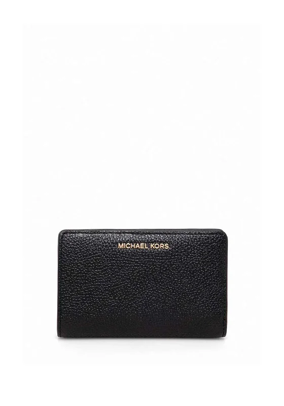 MICHAEL Michael Kors Empire Small Snap Wallet, Black