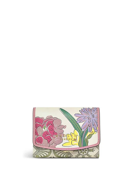 Radley The RHS Collection Medium Wallet, Chalk