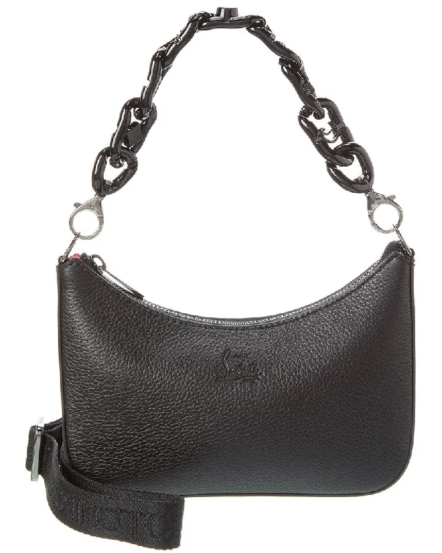 Christian Louboutin Loubila Chain Mini Leather Shoulder Bag