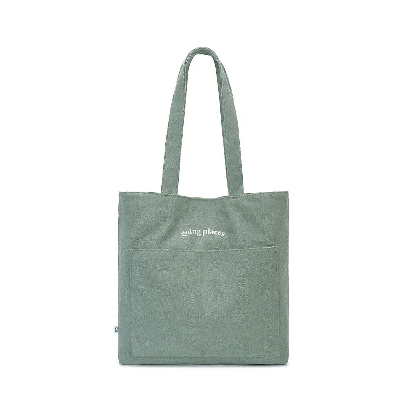 Going Places Tote (Sea Sage)