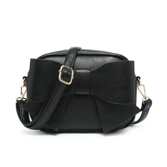 Beau Black Bow Bag