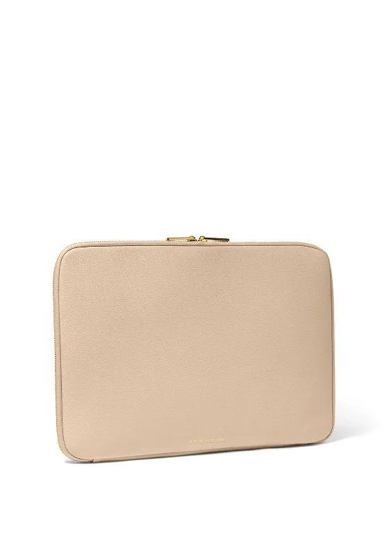 Katie Loxton Folio Laptop Case, Taupe