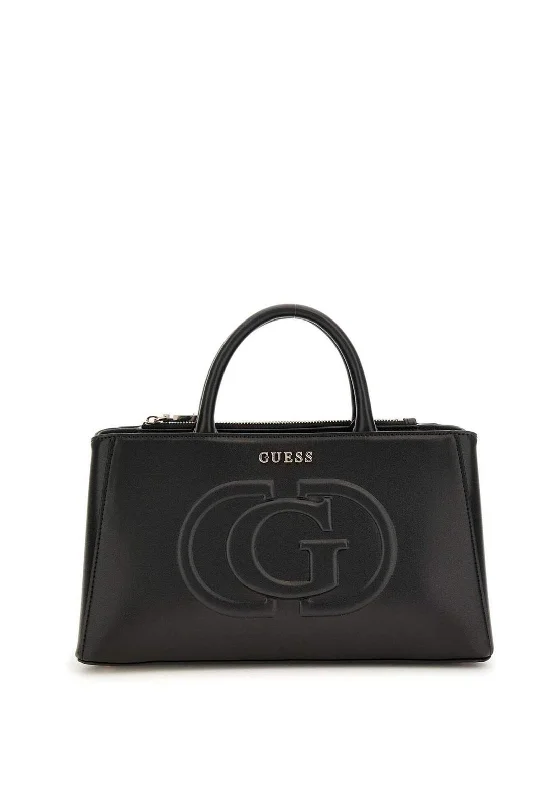 Guess Eco Mietta Satchel Bag, Black