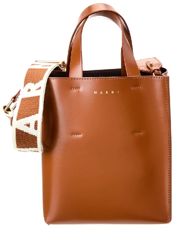 Marni Museo Mini Leather Tote