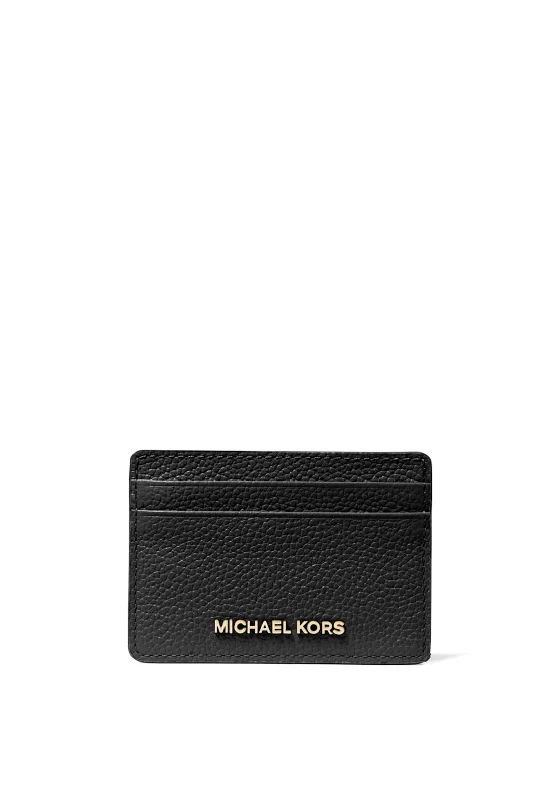 MICHAEL Michael Kors Slim Card Holder, Black