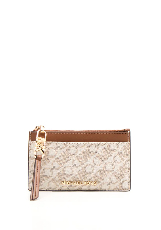 MICHAEL Michael Kors Empire Large Card Case, Vanilla