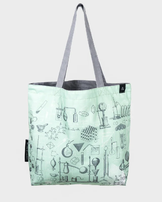 Chemistry Lab Canvas Shoulder Tote