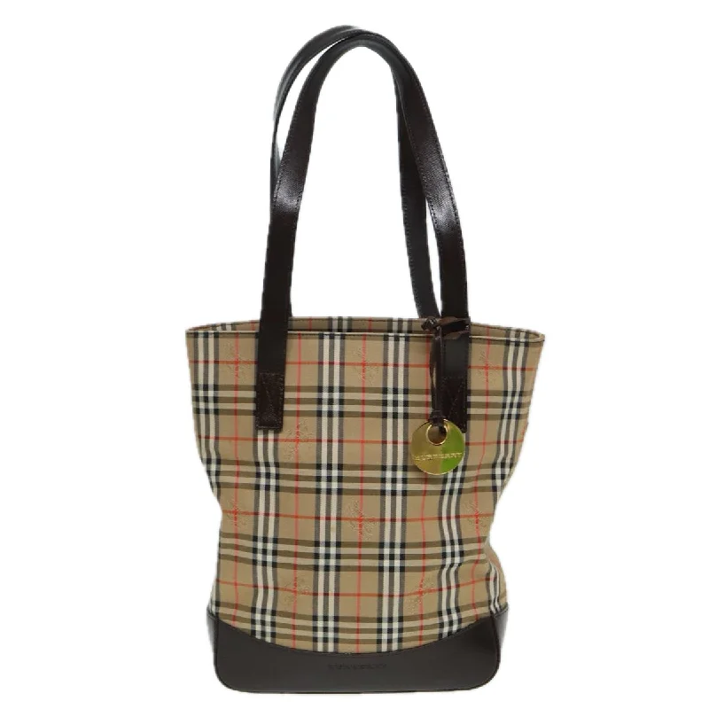 Burberry Nova Check  Canvas Tote Bag (Pre-Owned)