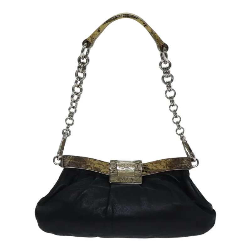 Prada  Leather Shoulder Bag (Pre-Owned)