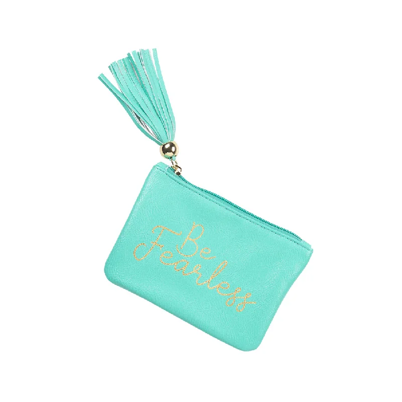 Be Fearless Mint Coin Purse