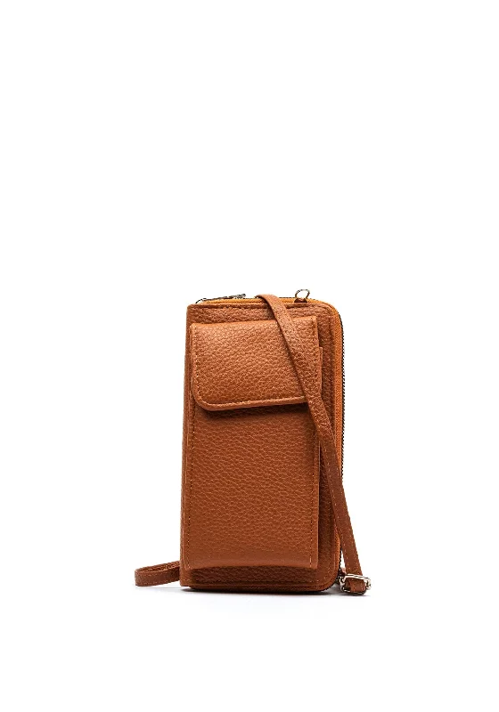 Zen Collection Crossbody Smartphone Bag, Tan