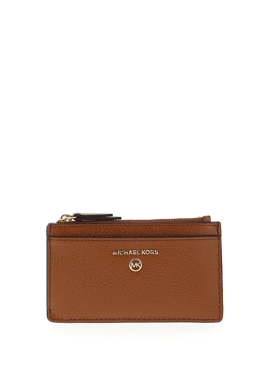 MICHAEL Michael Kors Slim Small Wallet, Tan