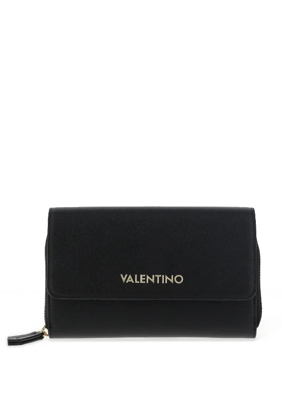 Valentino Zero Crossbody Smart Phone Wallet, Black