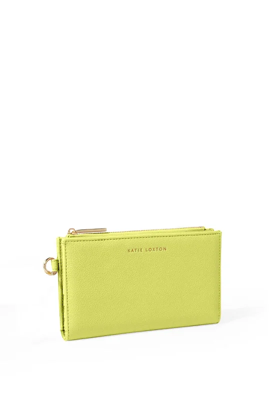 Katie Loxton Zana Wristlet Wallet, Lime Green