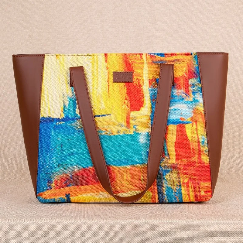 Abstract Amaze Side Tote Bag