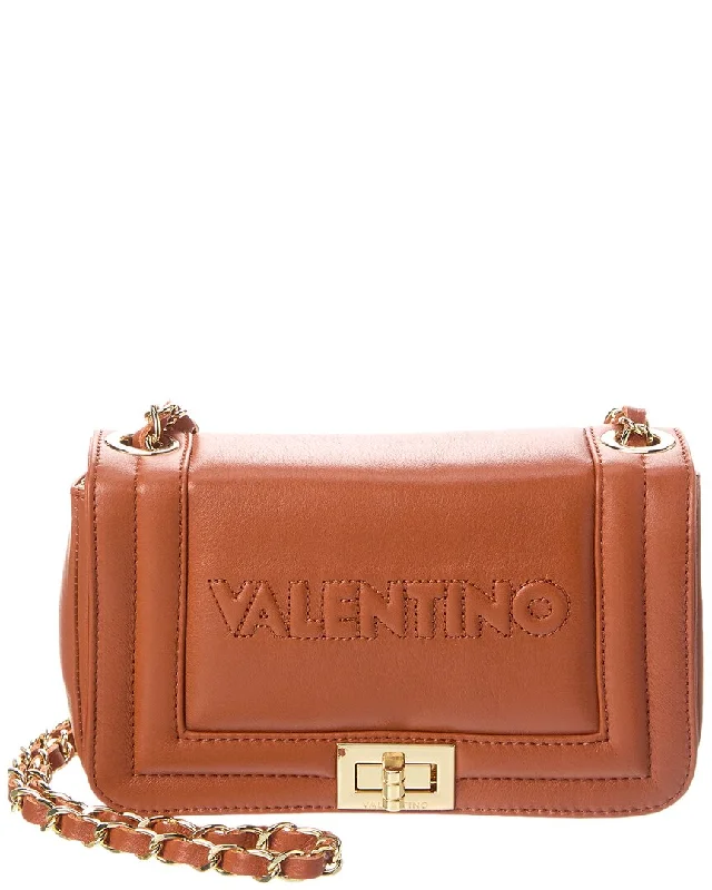 Valentino by Mario Valentino Beatriz Embossed Leather Shoulder Bag