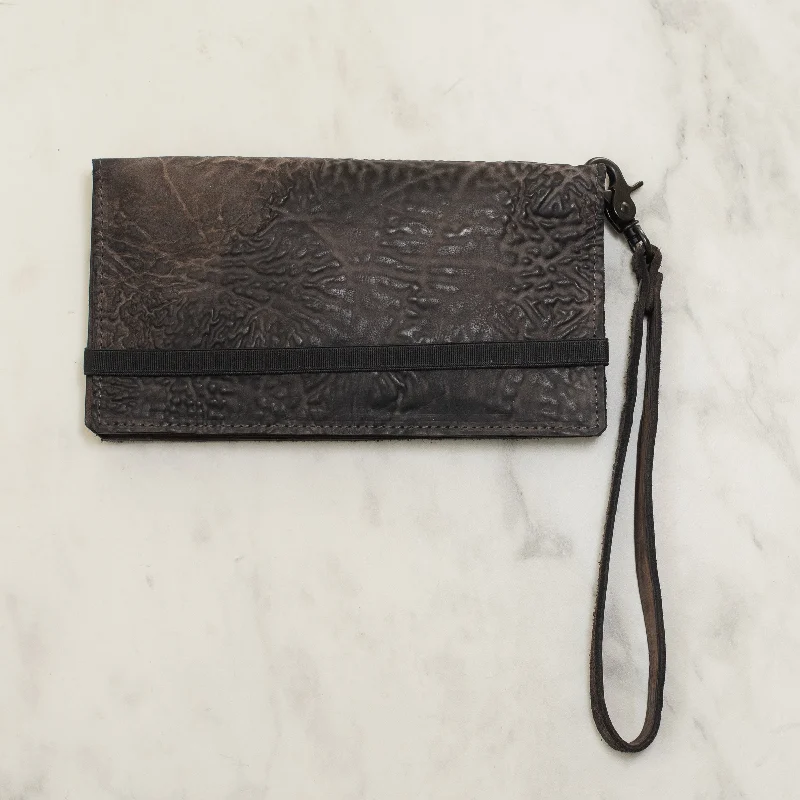 Shoto Wristlet Large Wallet (charcoal)