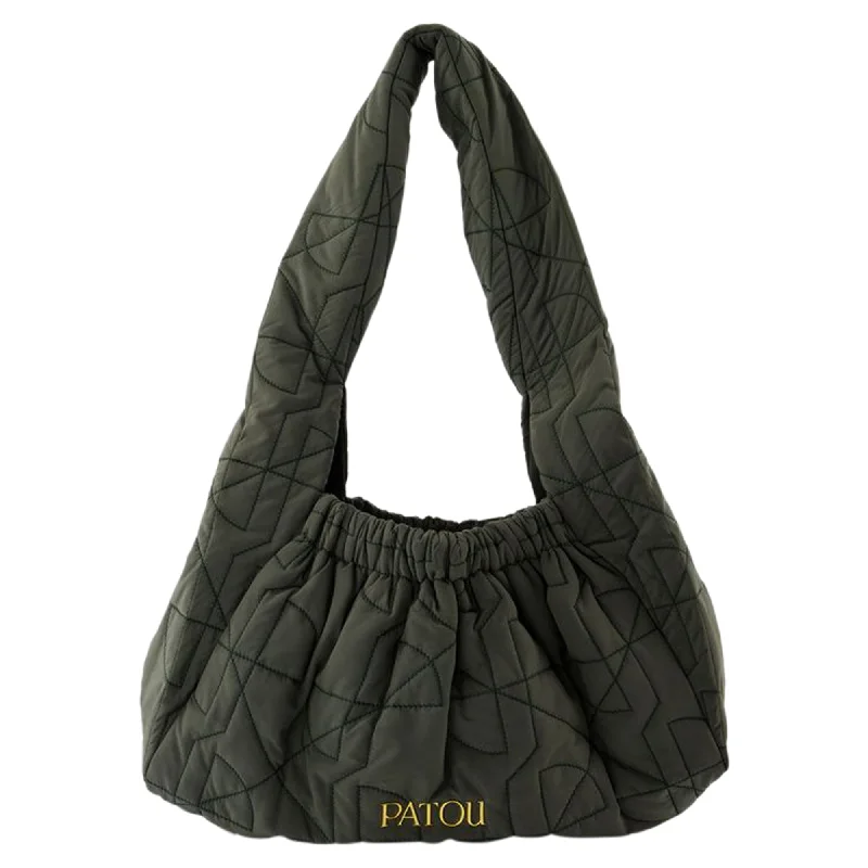 Le Biscuit Shoulder Bag - PATOU - Synthetic - Green