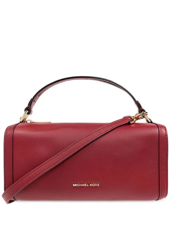 MICHAEL Michael Kors Orchard Barrel Grab Bag, Red