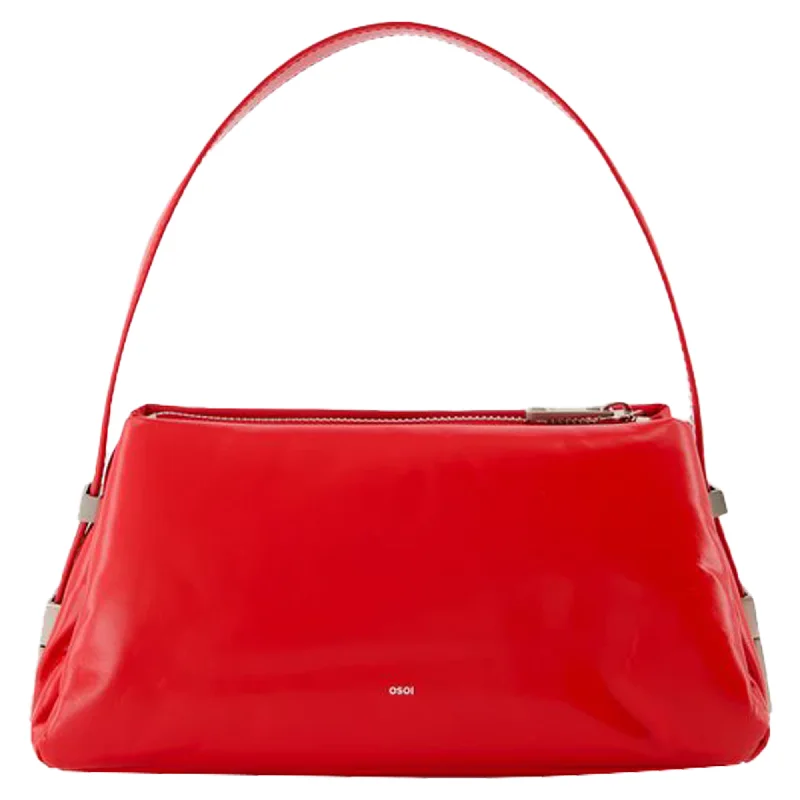 Pillow Mini Shoulder Bag - Osoi - Leather - Red