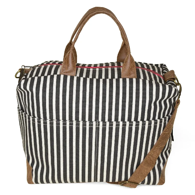 Poppi Pro Premier Purse:  Black Stripe