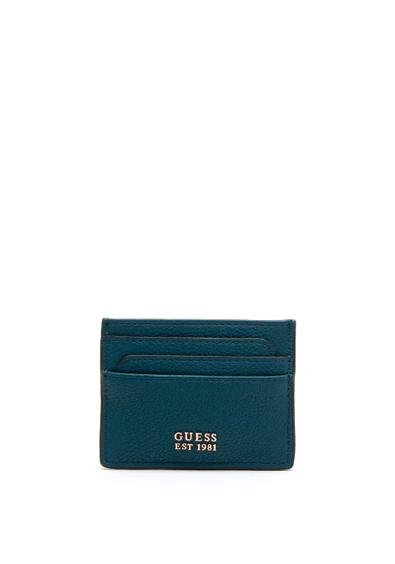 Guess Meridian Card Wallet, Teal