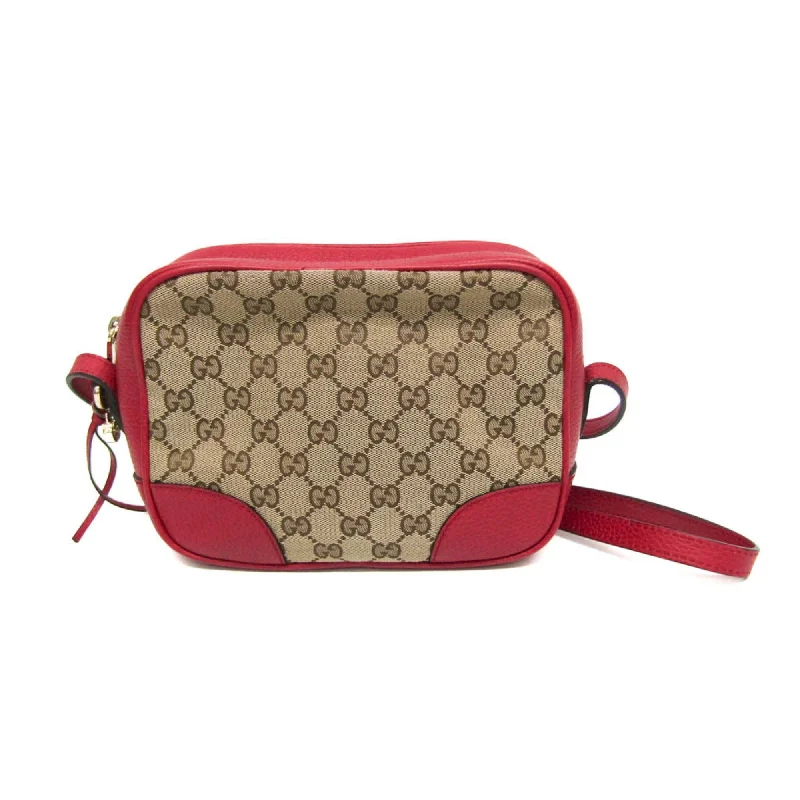 Gucci Gg Canvas  Canvas Shoulder Bag (Pre-Owned)