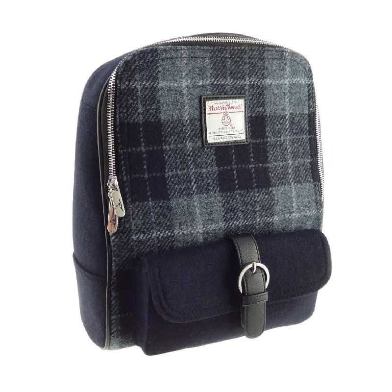 Back Pack 'Naver' with Harris Tweed®